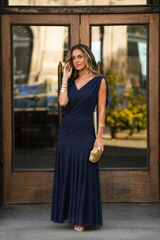 VESTIDO LETÍCIA AZUL MARINHO