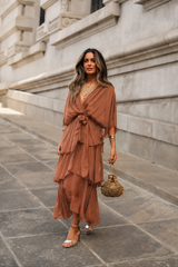 VESTIDO CARLOTA TERRACOTA