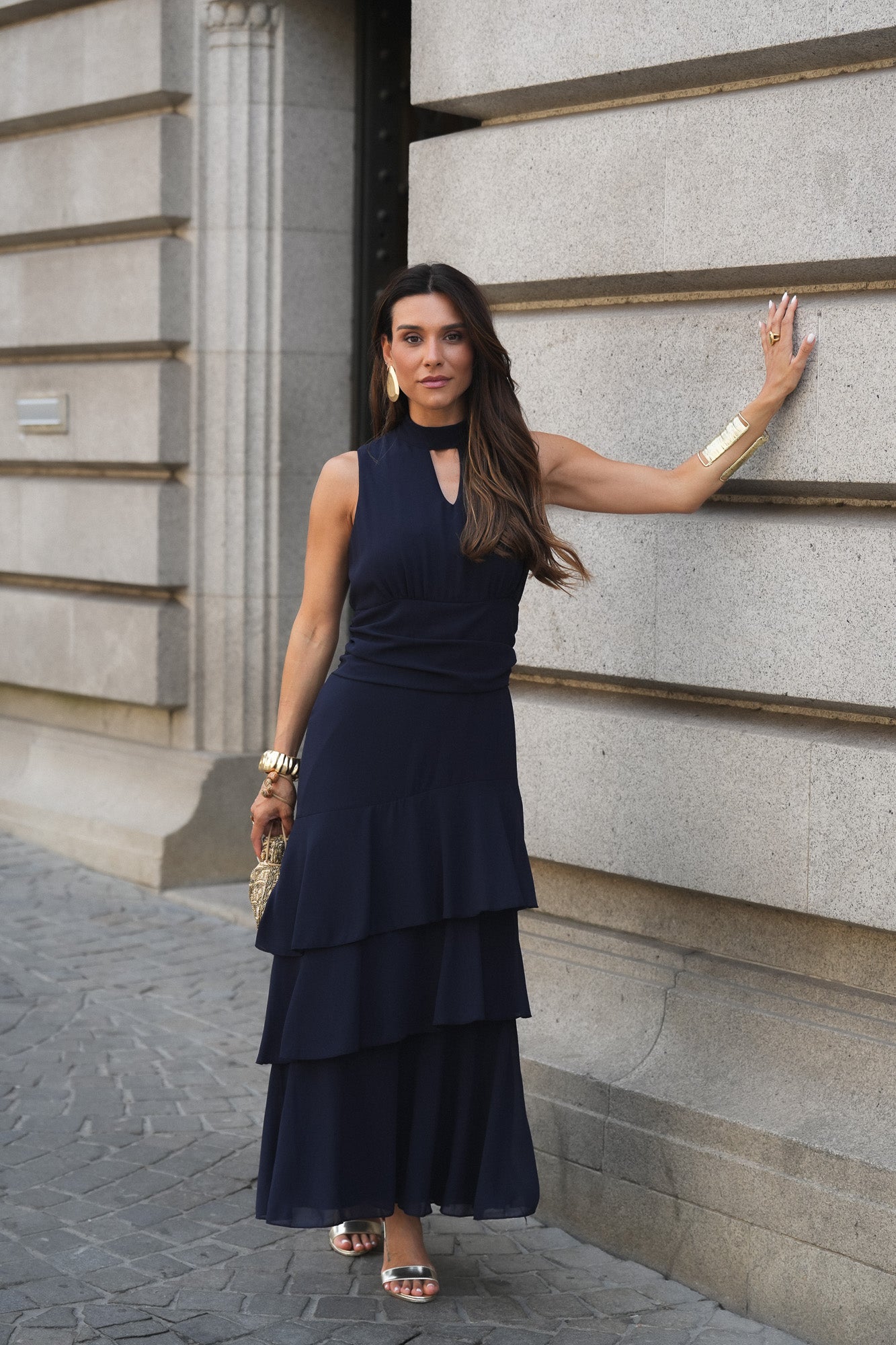 VESTIDO CATE AZUL MARINHO
