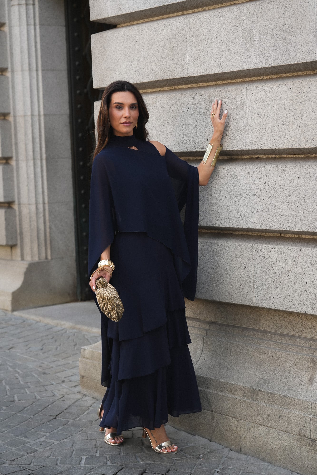 VESTIDO CATE AZUL MARINHO