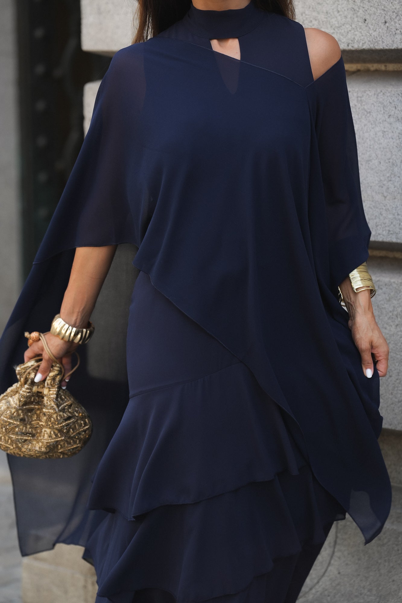 VESTIDO CATE AZUL MARINHO