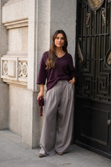 CALÇA CAPRI CINZA