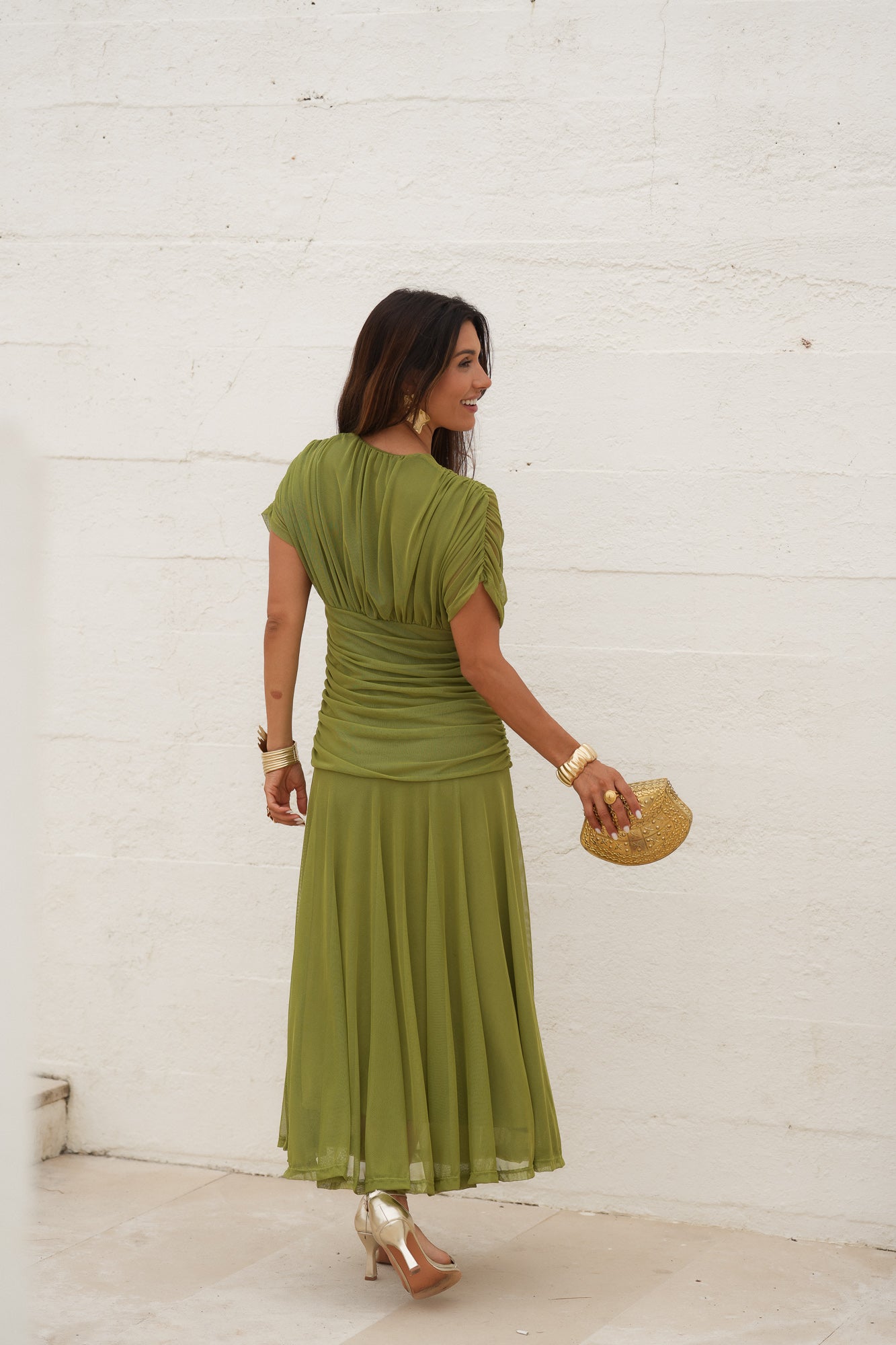 VESTIDO CANNES VERDE LIMA