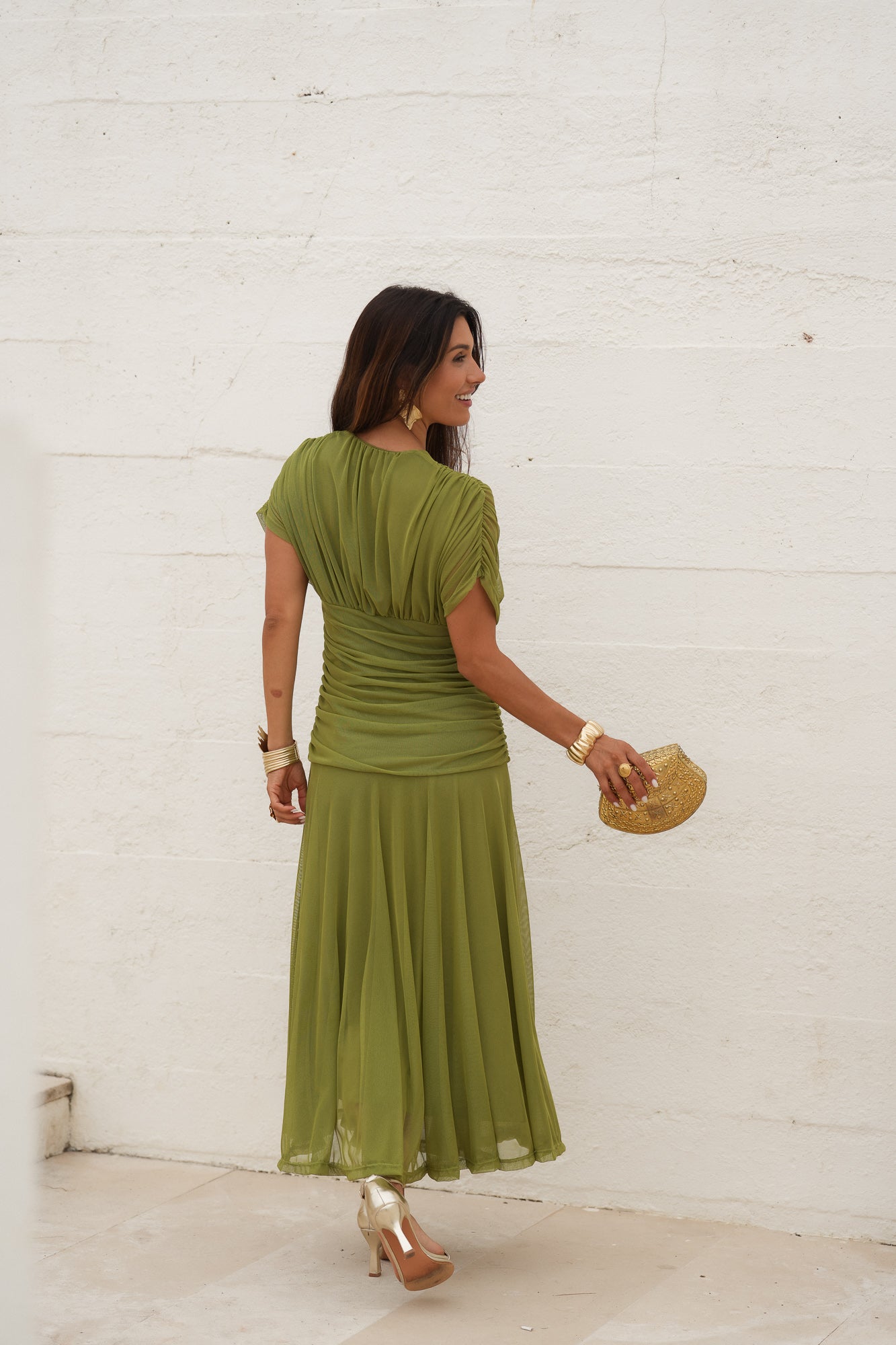 VESTIDO CANNES VERDE LIMA