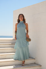 VESTIDO POSITANO TURQUESA