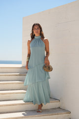 VESTIDO POSITANO TURQUESA