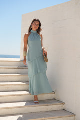 VESTIDO POSITANO TURQUESA