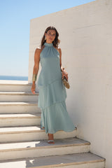 VESTIDO POSITANO TURQUESA
