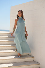 VESTIDO POSITANO TURQUESA