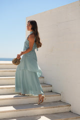 VESTIDO POSITANO TURQUESA