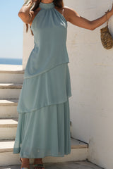 VESTIDO POSITANO TURQUESA