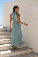 VESTIDO POSITANO TURQUESA