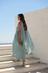 VESTIDO POSITANO TURQUESA