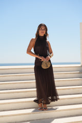 VESTIDO LAGOS CASTANHO