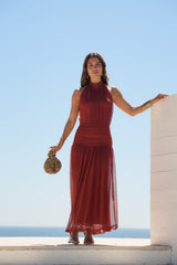 VESTIDO LAGOS TIJOLO