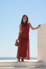 VESTIDO LAGOS TIJOLO