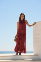 VESTIDO LAGOS TIJOLO
