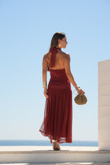 VESTIDO LAGOS TIJOLO