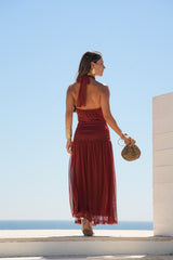 VESTIDO LAGOS TIJOLO