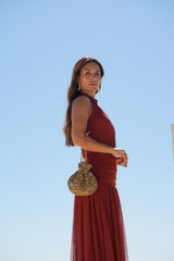 VESTIDO LAGOS TIJOLO