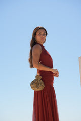 VESTIDO LAGOS TIJOLO