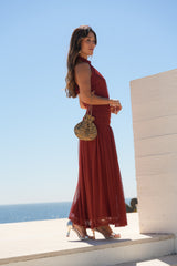 VESTIDO LAGOS TIJOLO