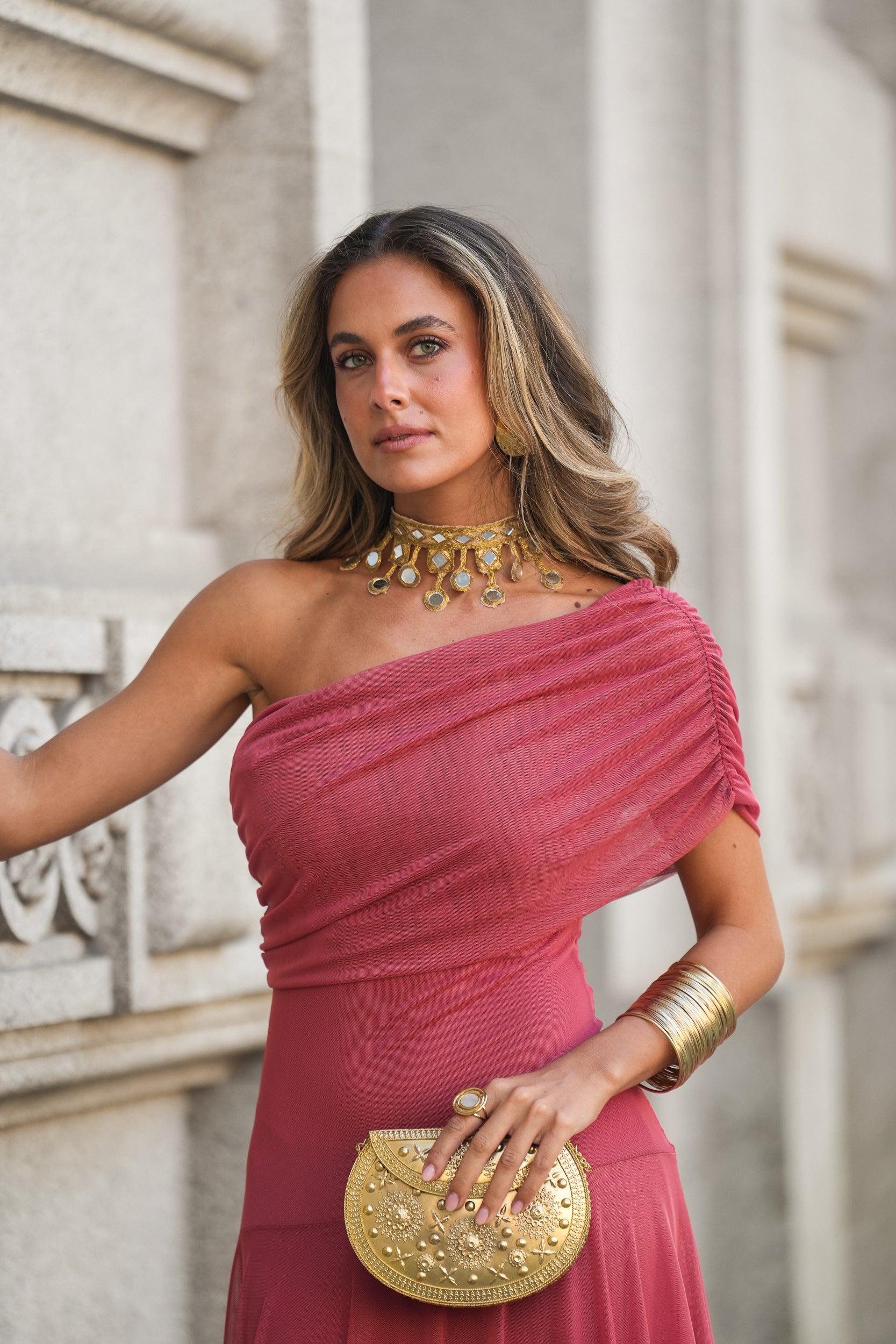 VESTIDO VALENTINA CORAL