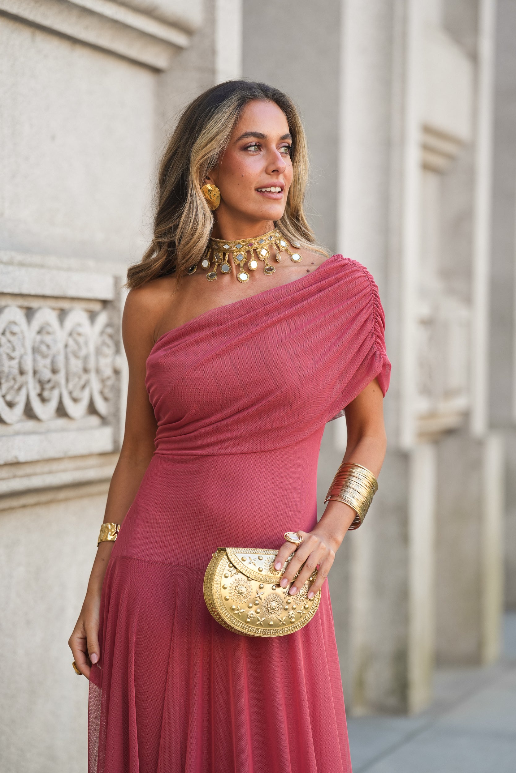 VESTIDO VALENTINA CORAL