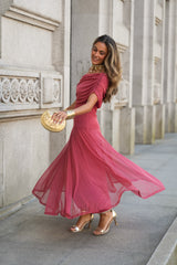 VESTIDO VALENTINA CORAL