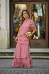 VESTIDO CAMÉLIA ROSA VELHO