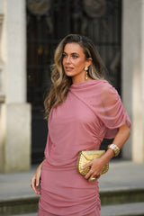 VESTIDO CAMÉLIA ROSA VELHO