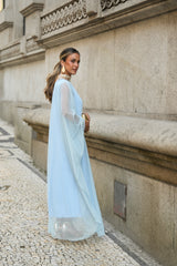 PRÉ-VENDA VESTIDO SOPHIE AZUL CÉU (Envio 20/07 a 24/07)