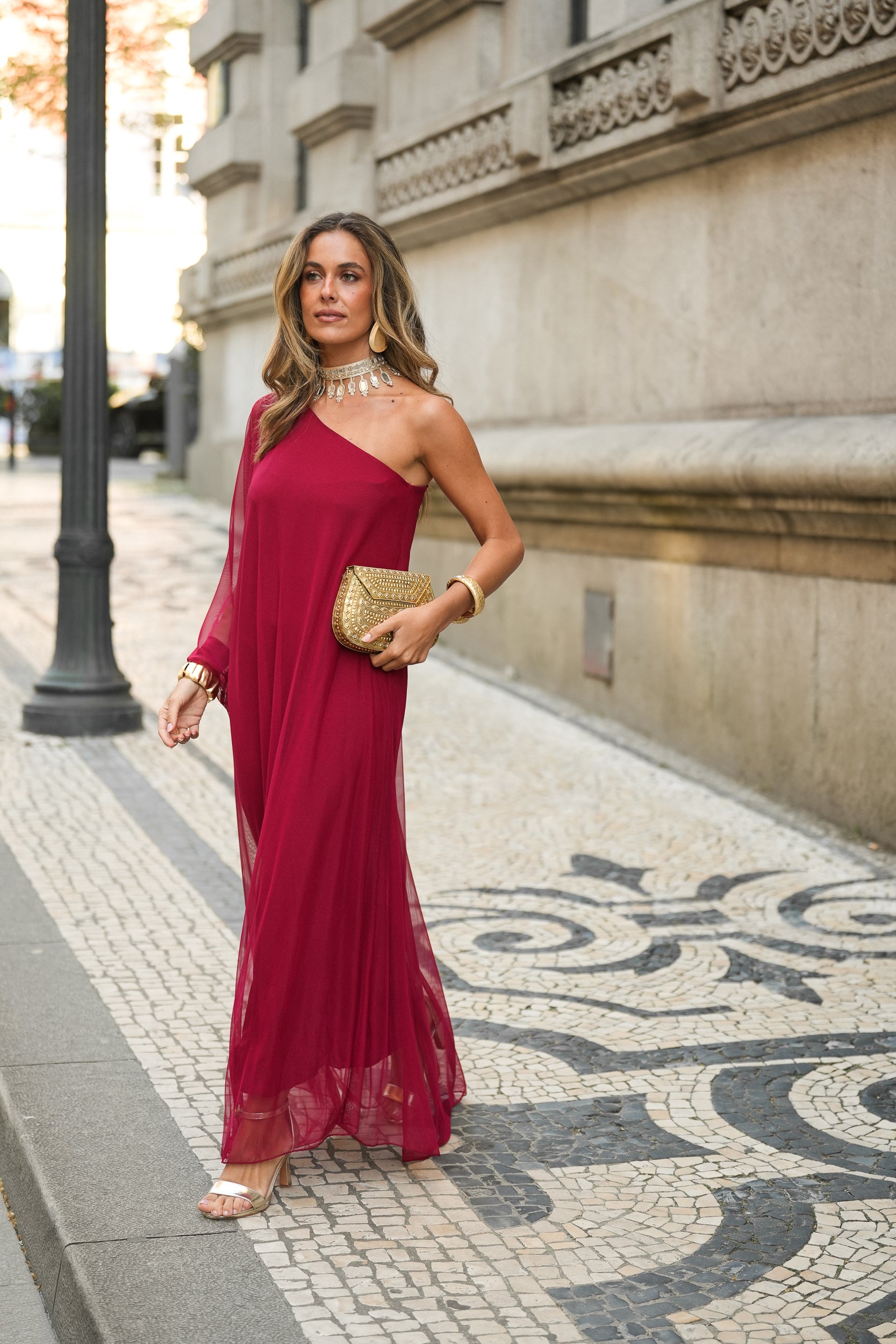 PREVENTA VESTIDO SOPHIE ROJO (Envío 08/06 a 12/06)