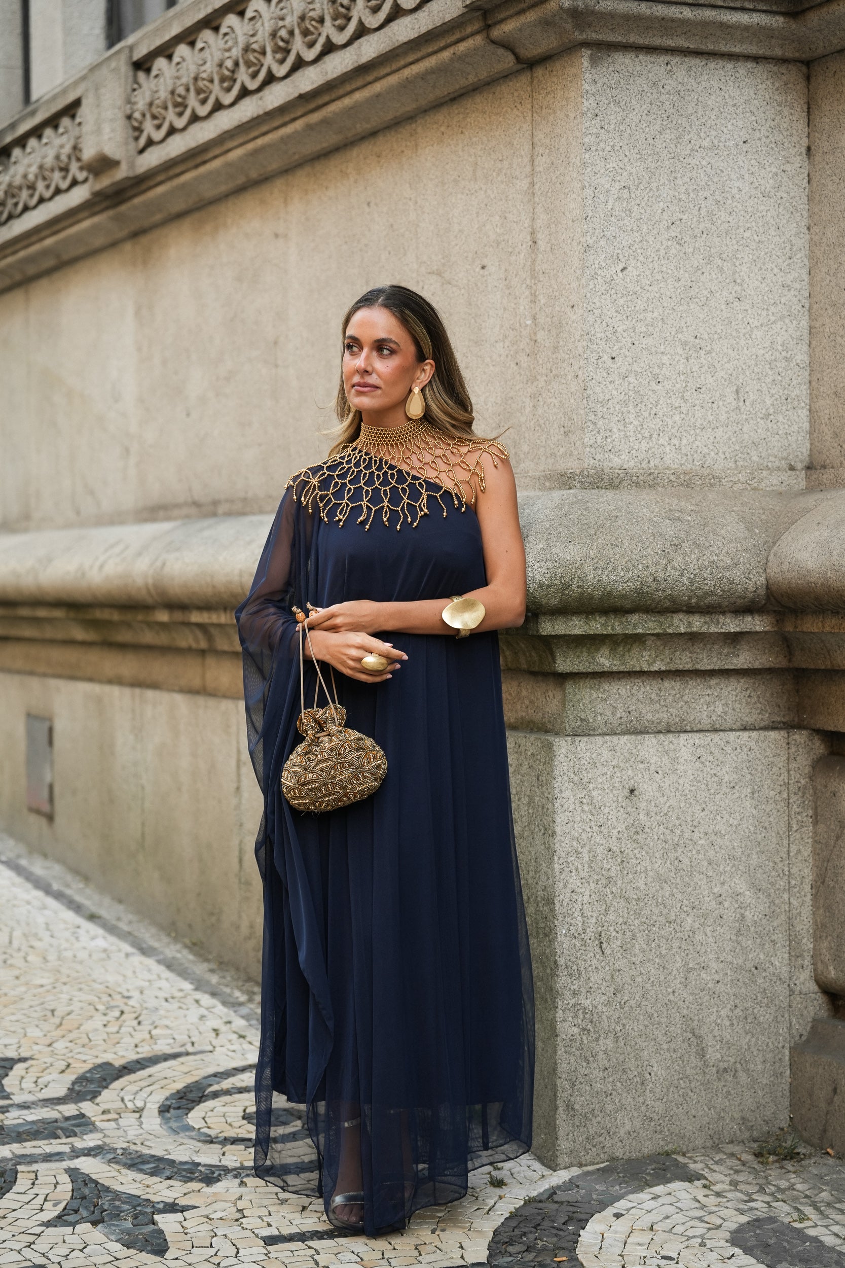 VESTIDO SOPHIE AZUL MARINHO