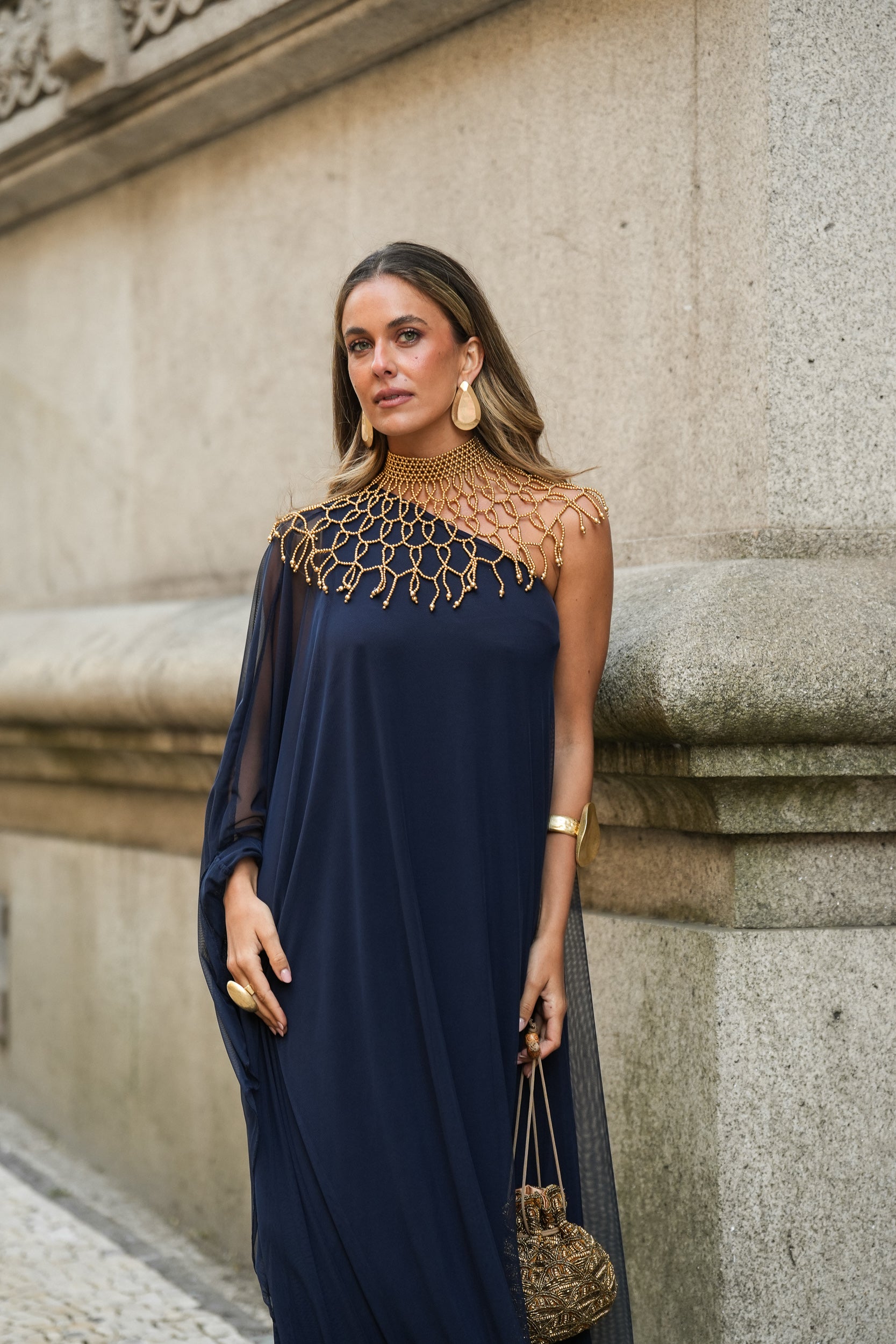 VESTIDO SOPHIE AZUL MARINHO