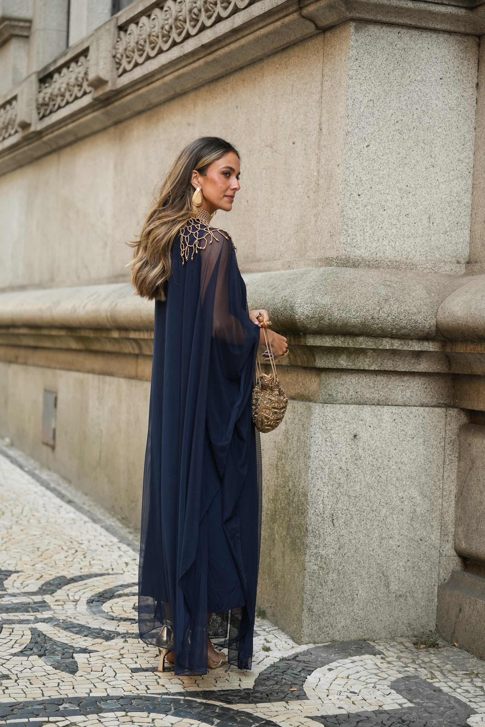 VESTIDO SOPHIE AZUL MARINHO