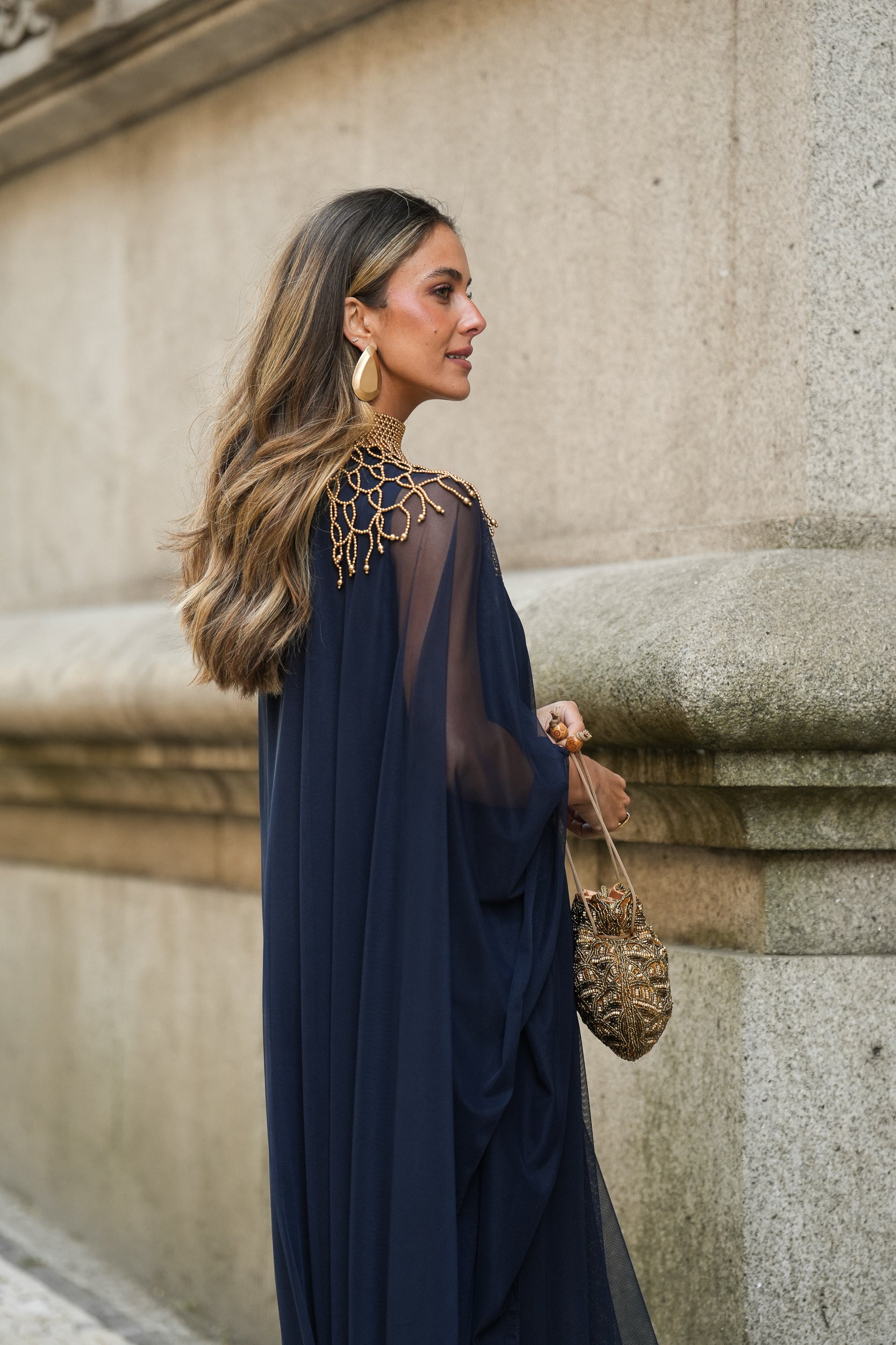 VESTIDO SOPHIE AZUL MARINHO