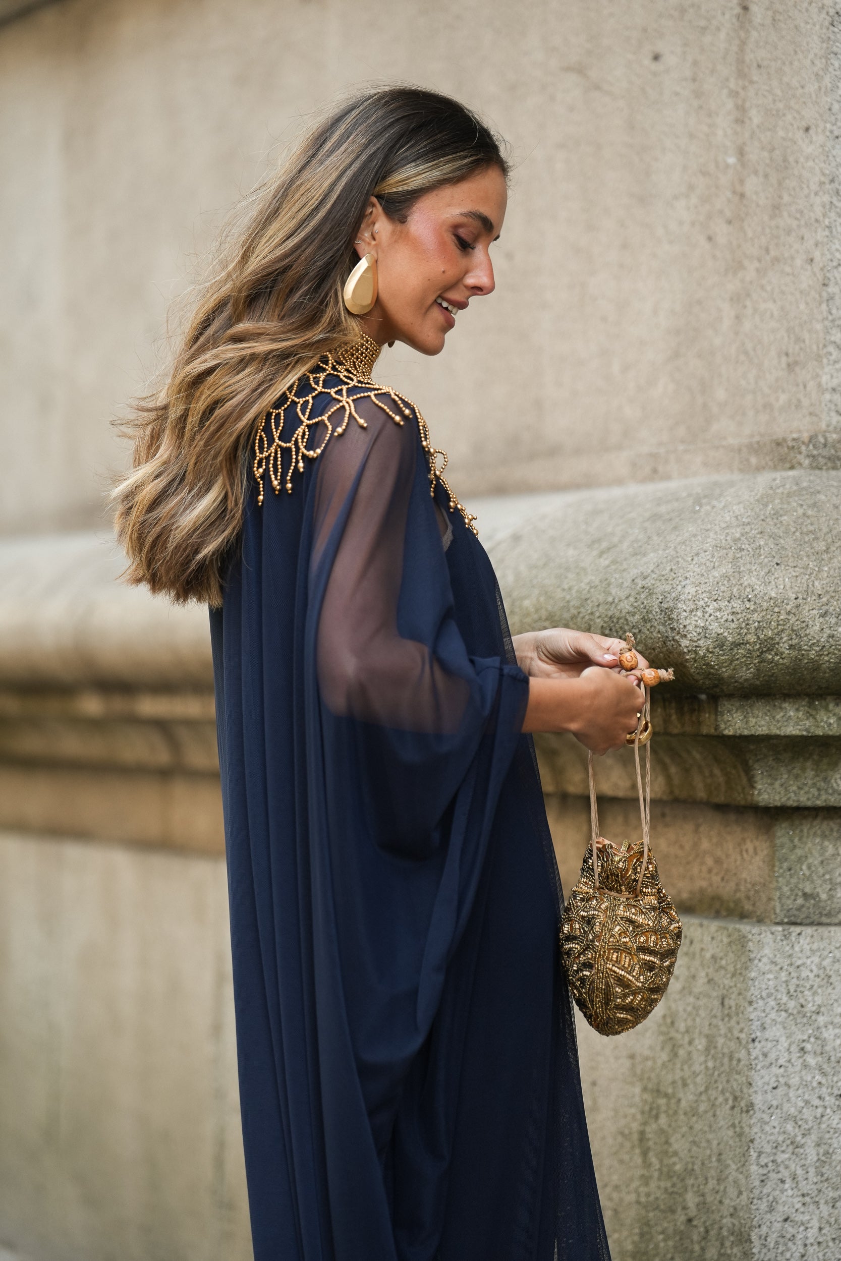 VESTIDO SOPHIE AZUL MARINHO