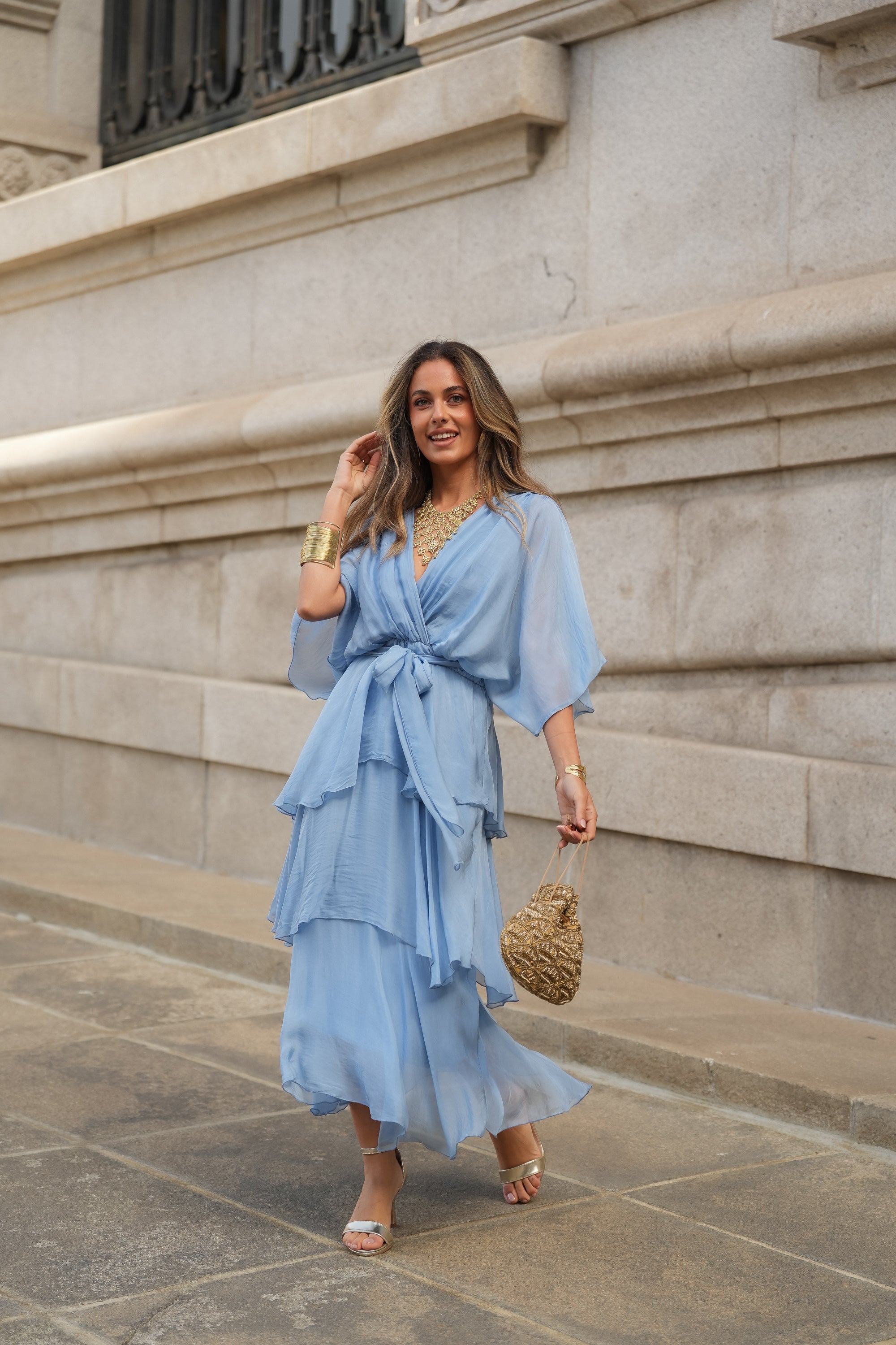 VESTIDO CARLOTA AZUL