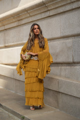 CONJUNTO PETRA AMARELO MOSTARDA