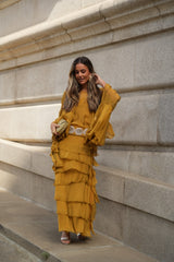 CONJUNTO PETRA AMARELO MOSTARDA