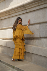 CONJUNTO PETRA AMARELO MOSTARDA