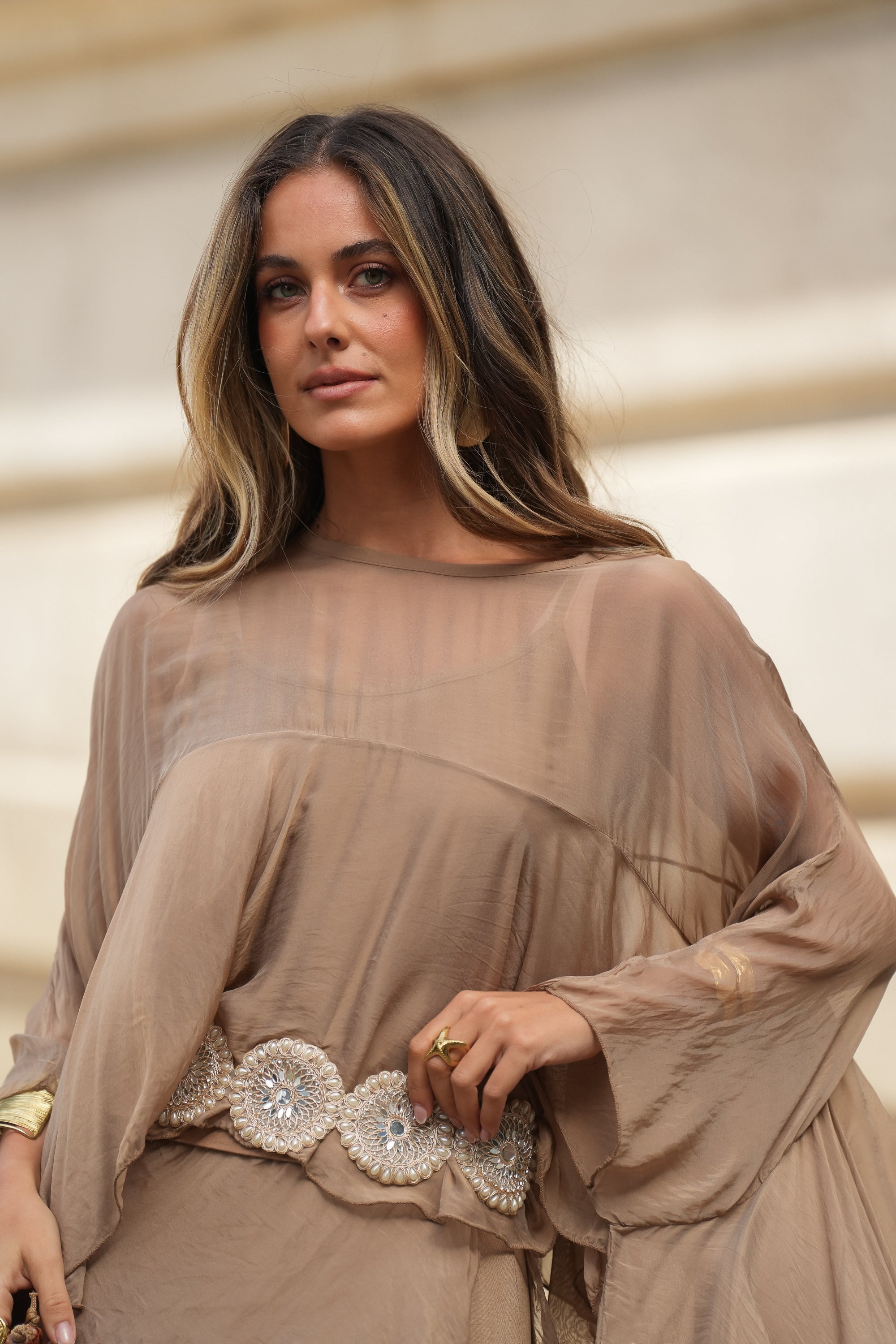 CONJUNTO PETRA TAUPE