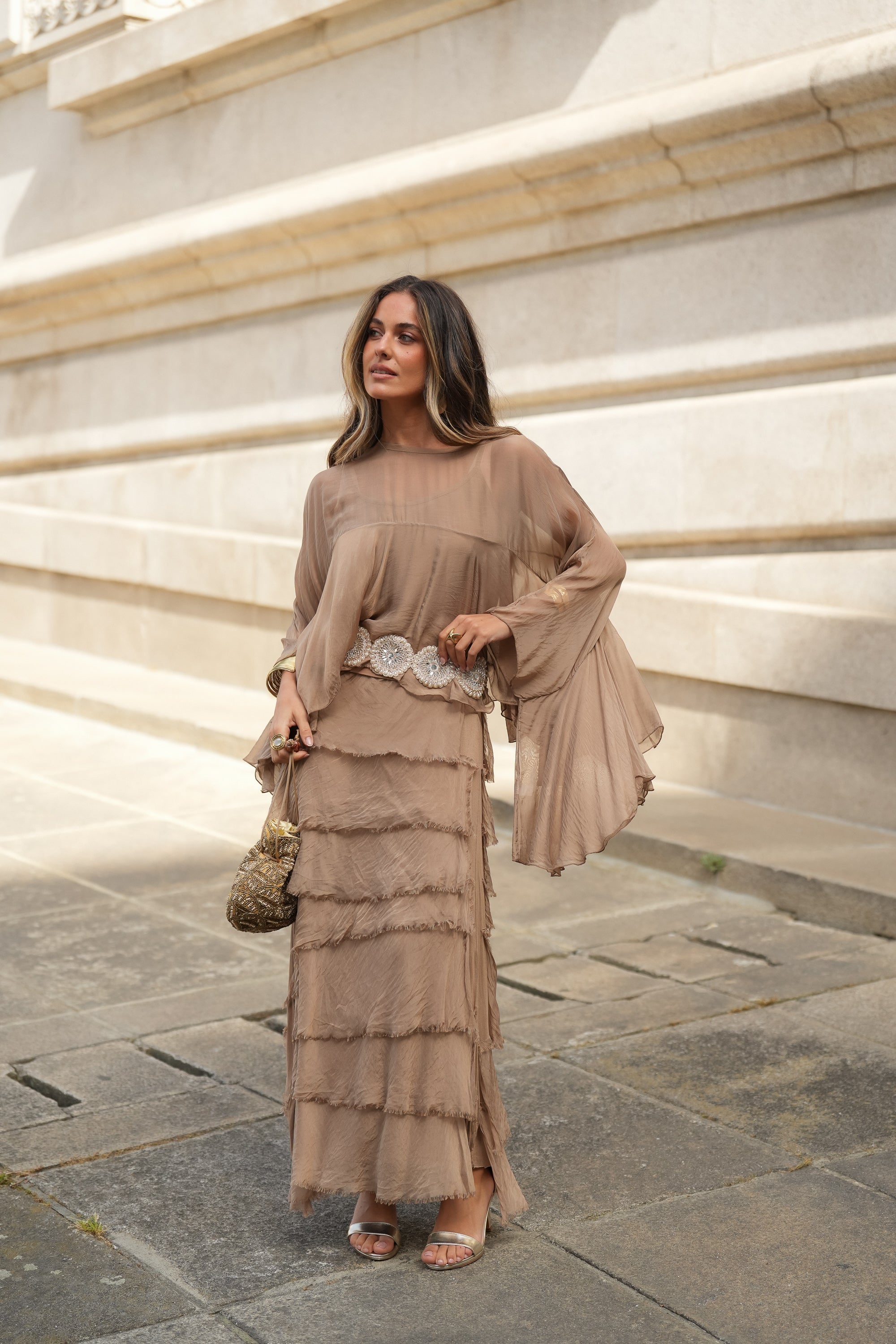 CONJUNTO PETRA TAUPE