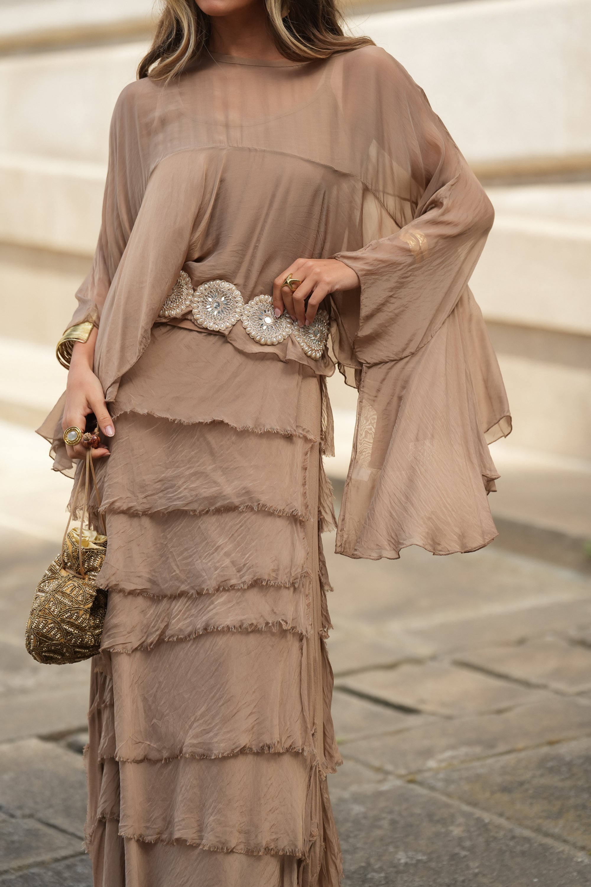 CONJUNTO PETRA TAUPE