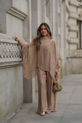 CONJUNTO JULIETA TAUPE