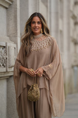 CONJUNTO JULIETA TAUPE