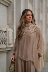 CONJUNTO JULIETA TAUPE