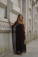 PRE-ORDER SOPHIE BROWN DRESS (Shipping June 8th - June 12th)