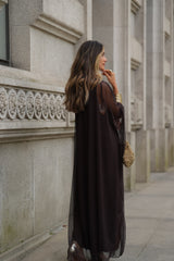 VESTIDO SOPHIE CASTANHO